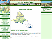 Tablet Screenshot of jihomoravsky.kraj.cz